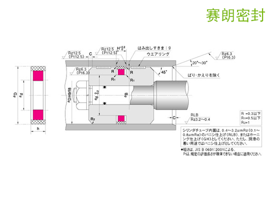 SPG型活塞密封