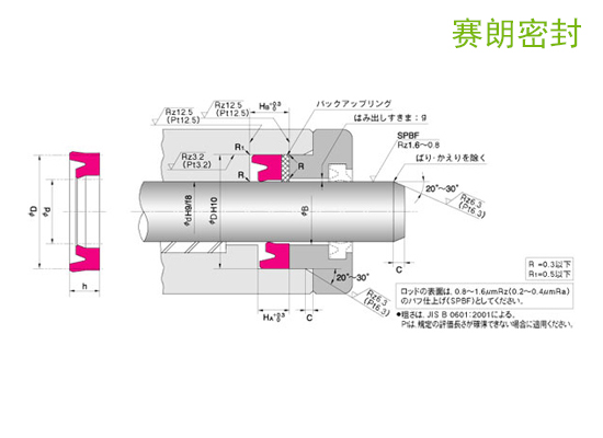 NOK-IDI型活塞杆密封_NOK密封件