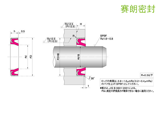 NOK-DKI型防尘密封件_铁壳防尘圈