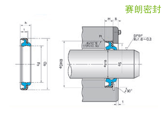 氮气弹簧密封件